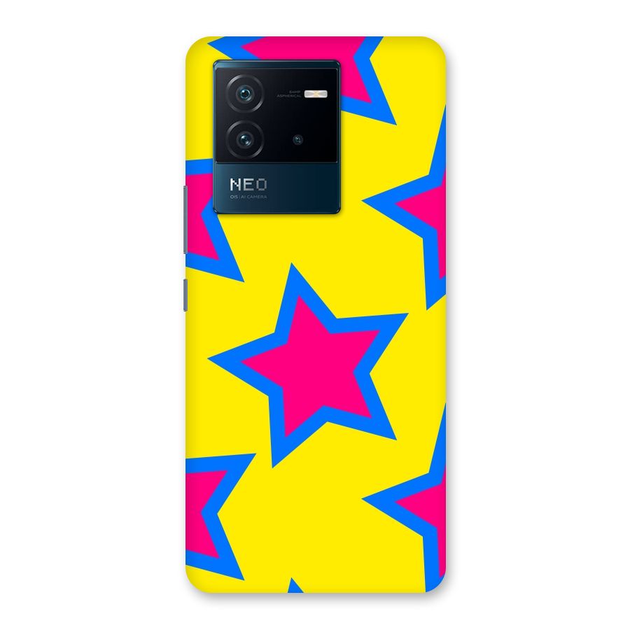 Star Pattern Back Case for Vivo iQOO Neo 6 5G