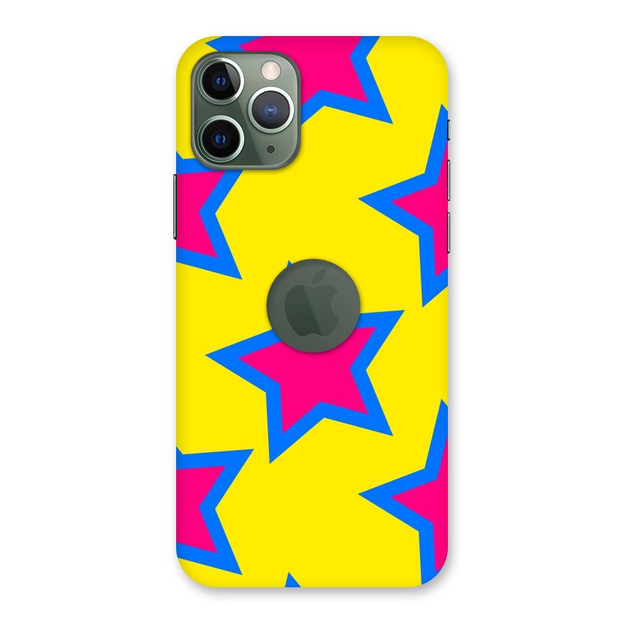 Star Pattern Back Case for iPhone 11 Pro Logo  Cut