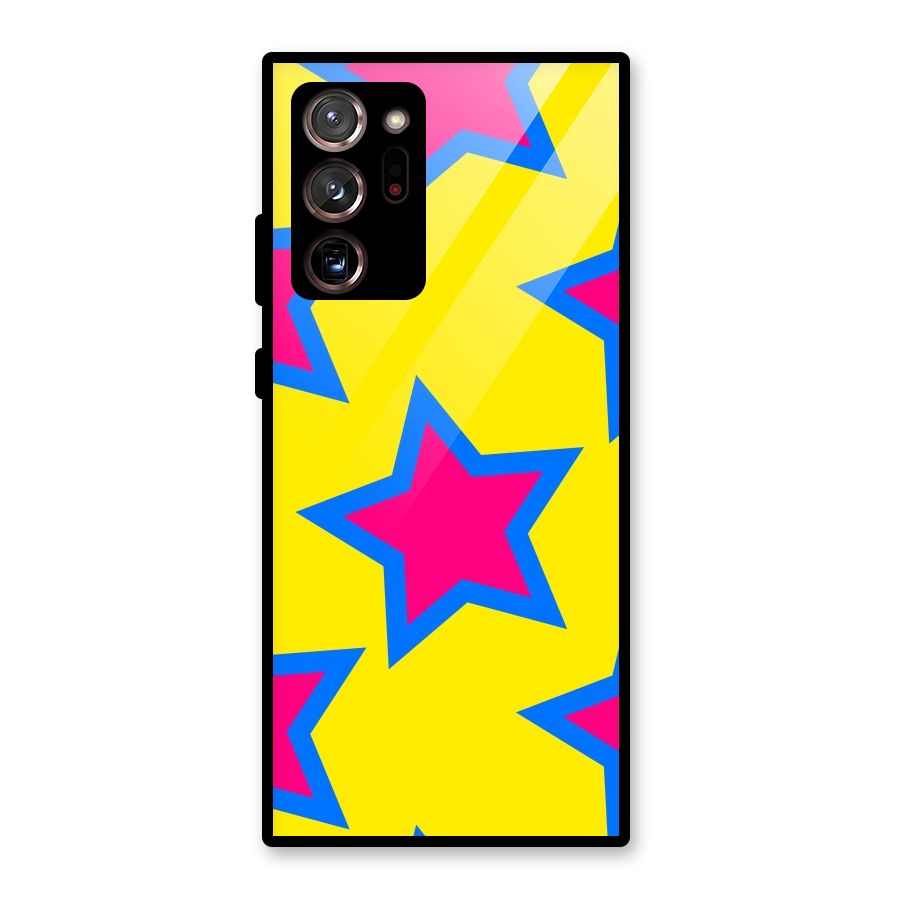 Star Pattern Glass Back Case for Galaxy Note 20 Ultra