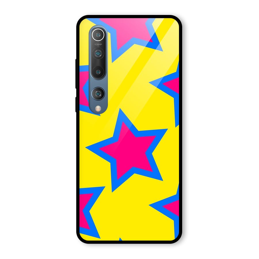 Star Pattern Glass Back Case for Mi 10