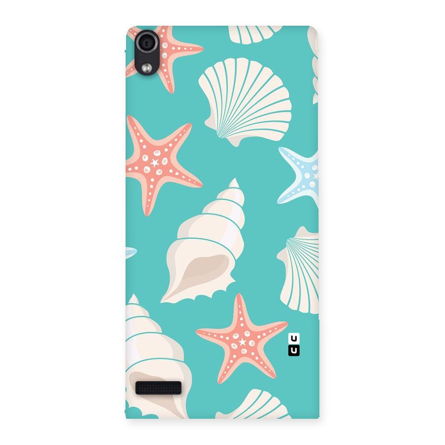 Starfish Sea Shell Back Case for Ascend P6