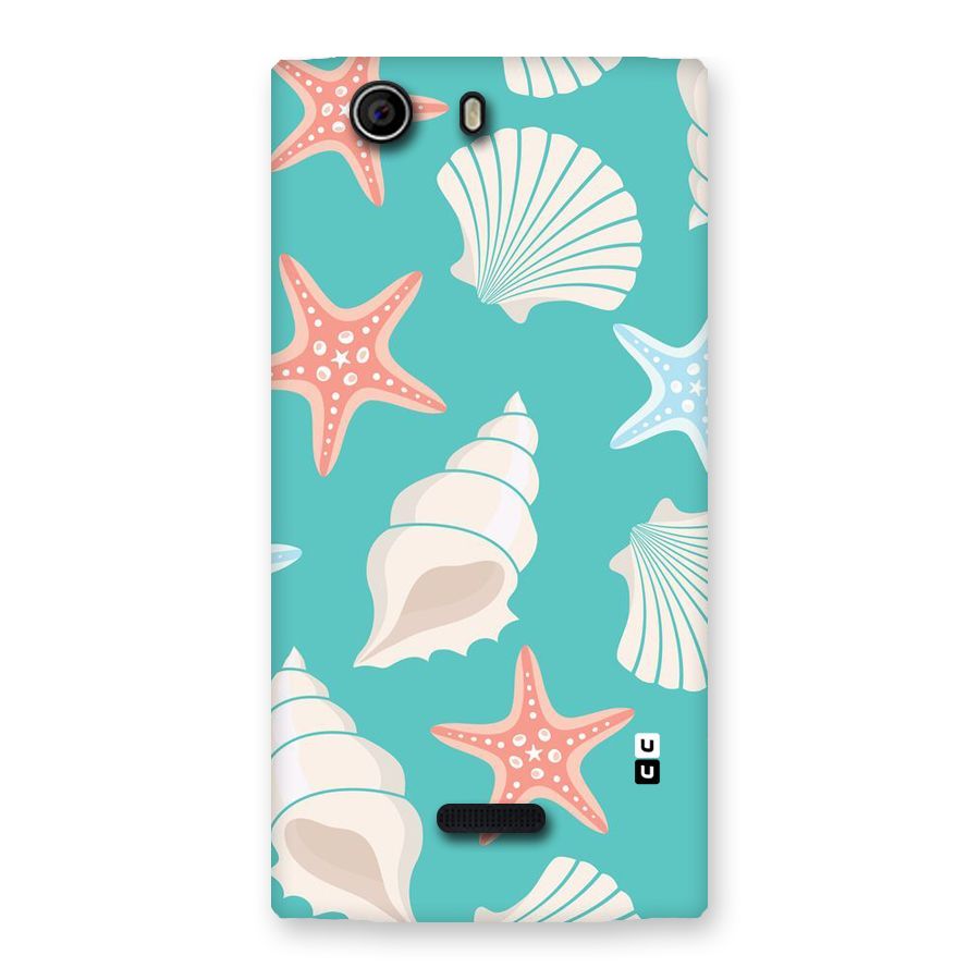 Starfish Sea Shell Back Case for Canvas Nitro 2 E311