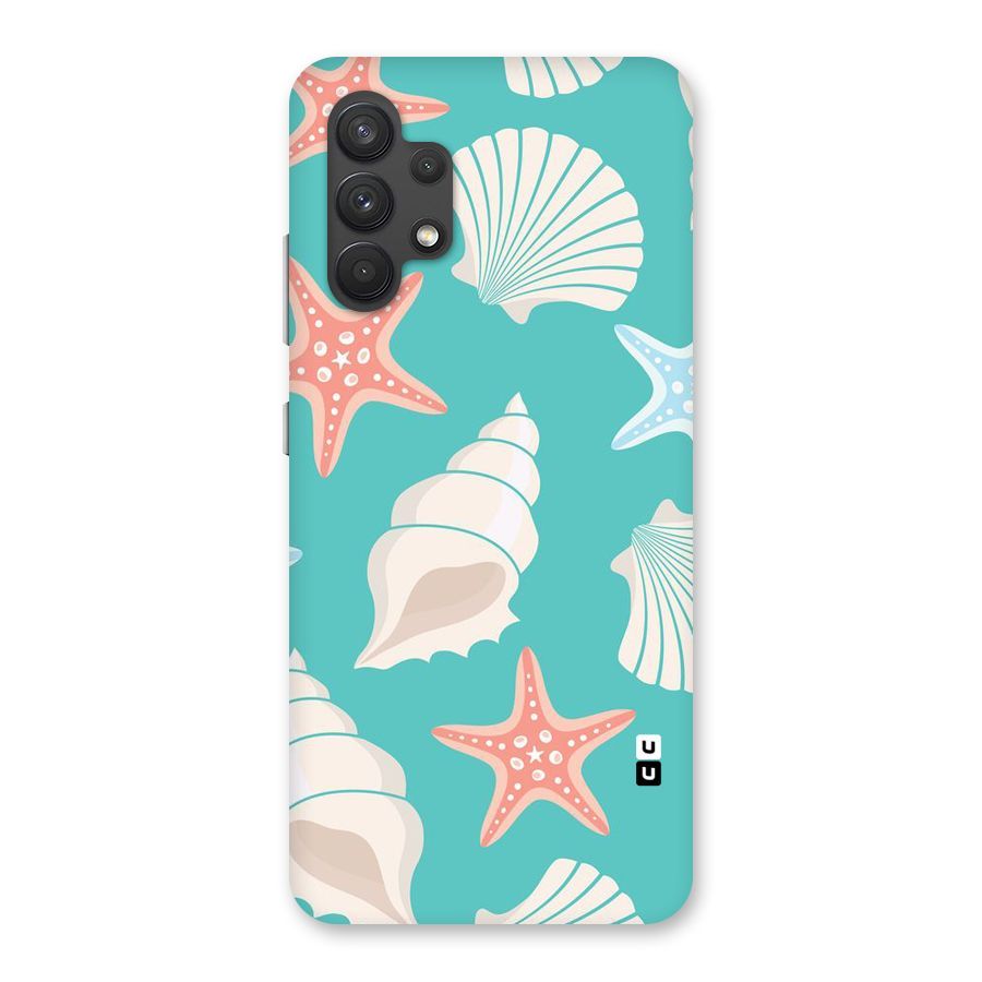 Starfish Sea Shell Back Case for Galaxy A32