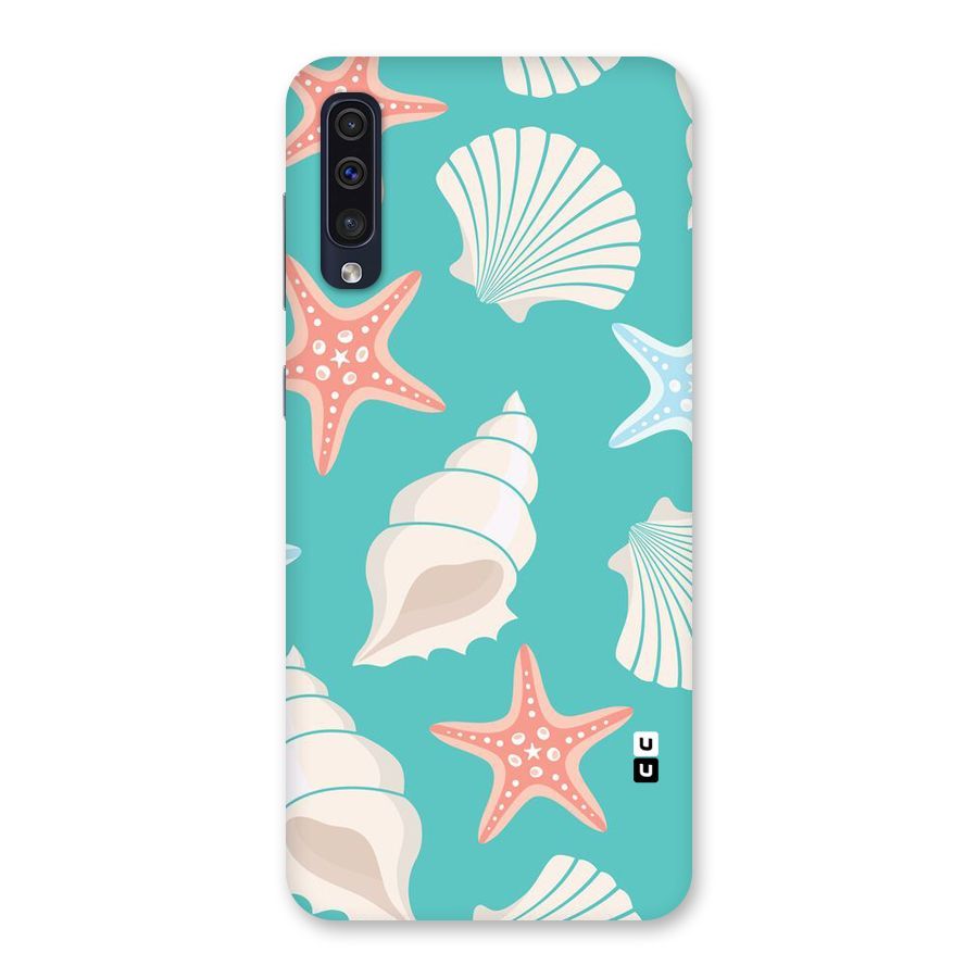 Starfish Sea Shell Back Case for Galaxy A50s