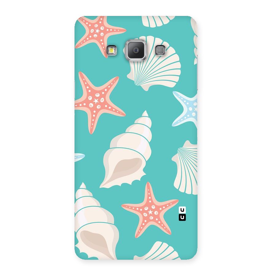 Starfish Sea Shell Back Case for Galaxy A7