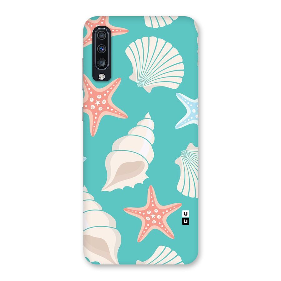 Starfish Sea Shell Back Case for Galaxy A70