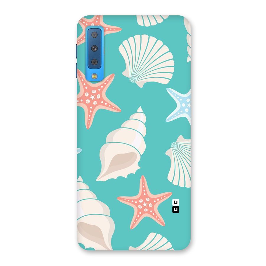 Starfish Sea Shell Back Case for Galaxy A7 (2018)