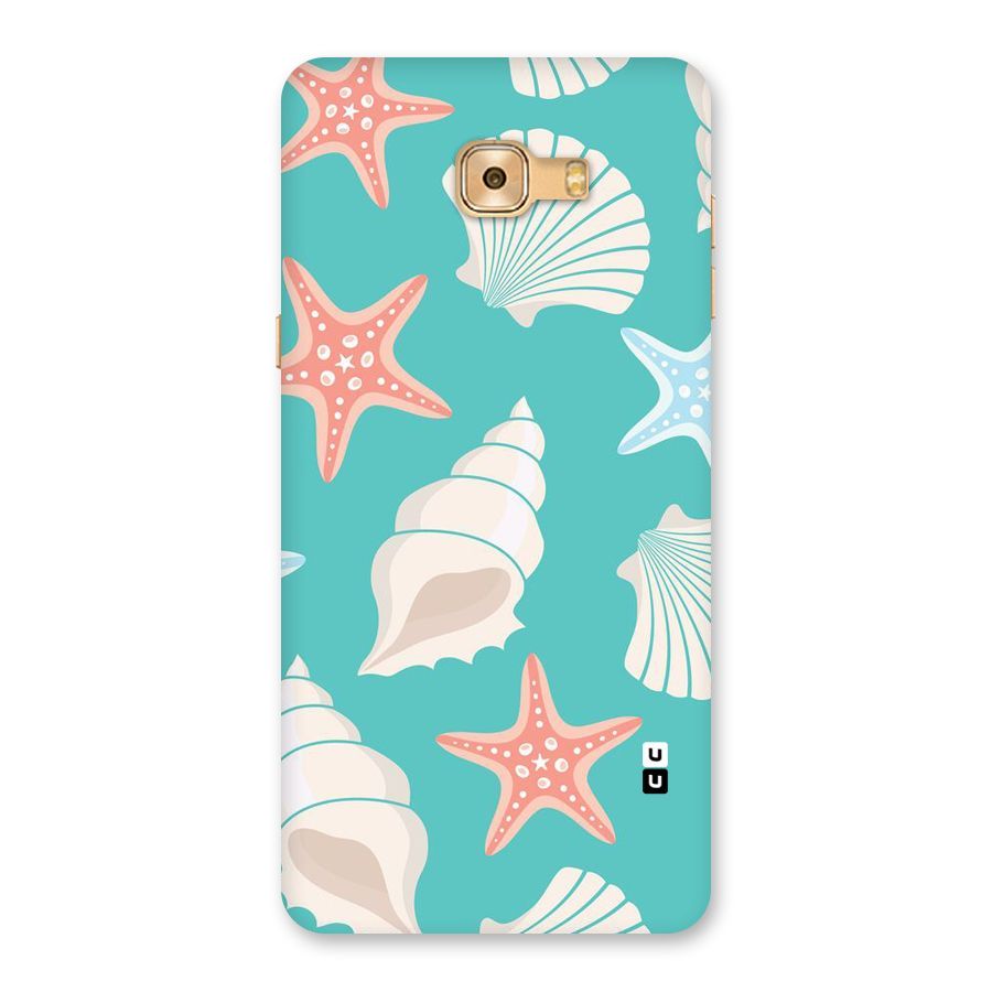 Starfish Sea Shell Back Case for Galaxy C9 Pro