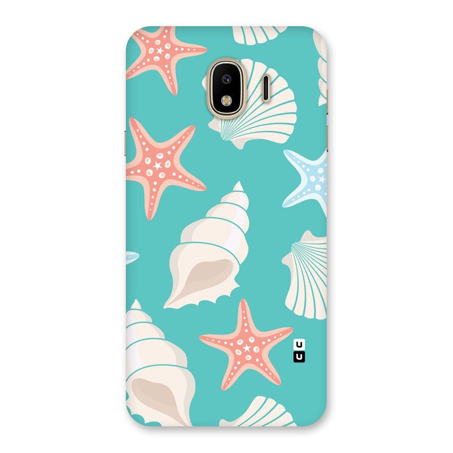 Starfish Sea Shell Back Case for Galaxy J4