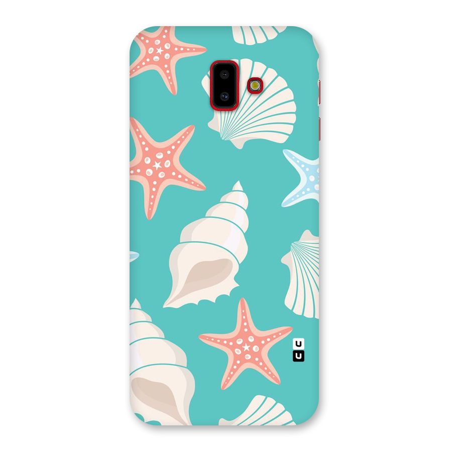 Starfish Sea Shell Back Case for Galaxy J6 Plus
