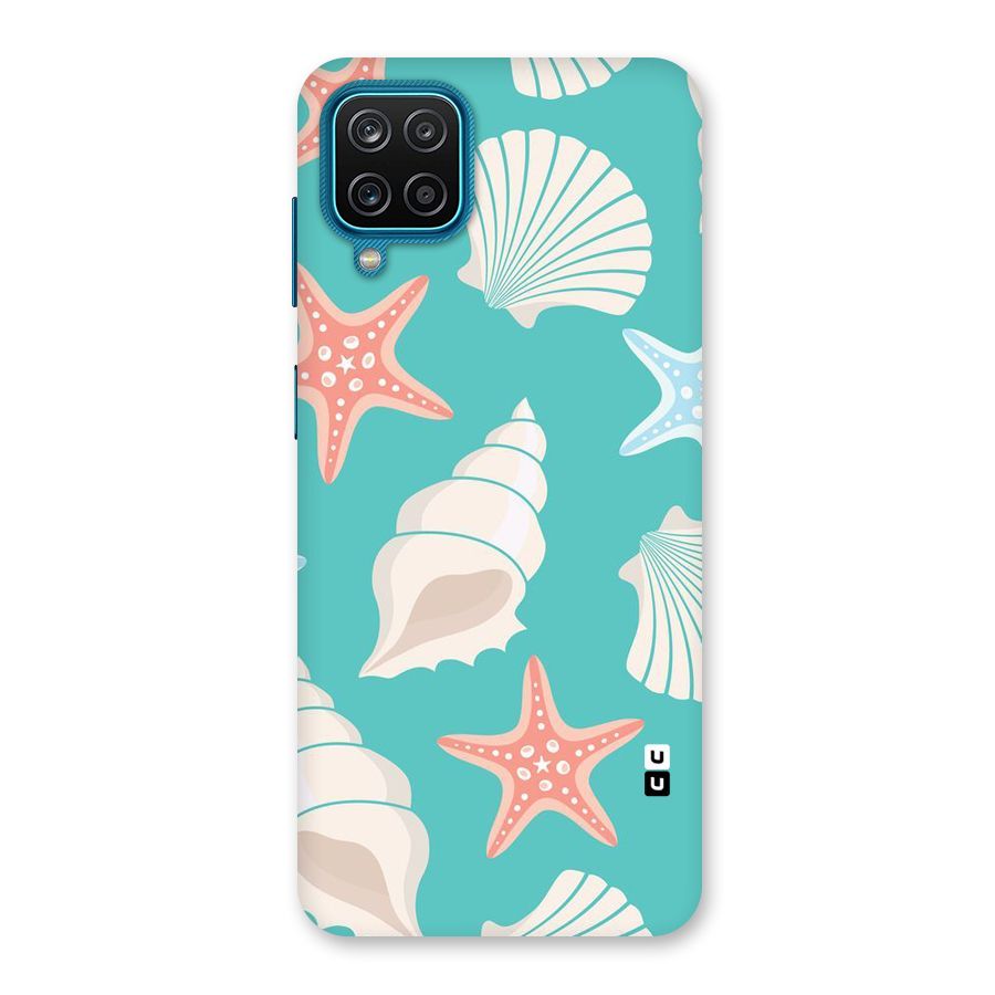 Starfish Sea Shell Back Case for Galaxy M12