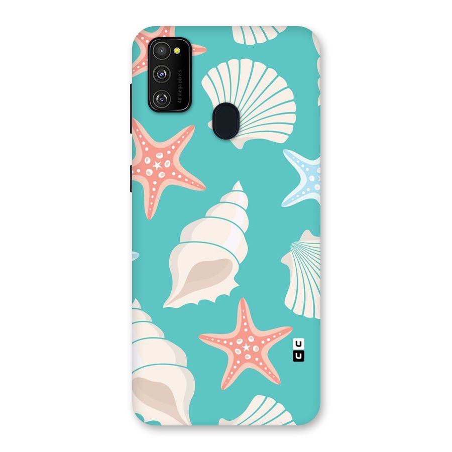 Starfish Sea Shell Back Case for Galaxy M30s