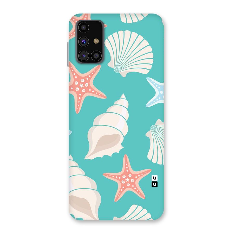 Starfish Sea Shell Back Case for Galaxy M31s