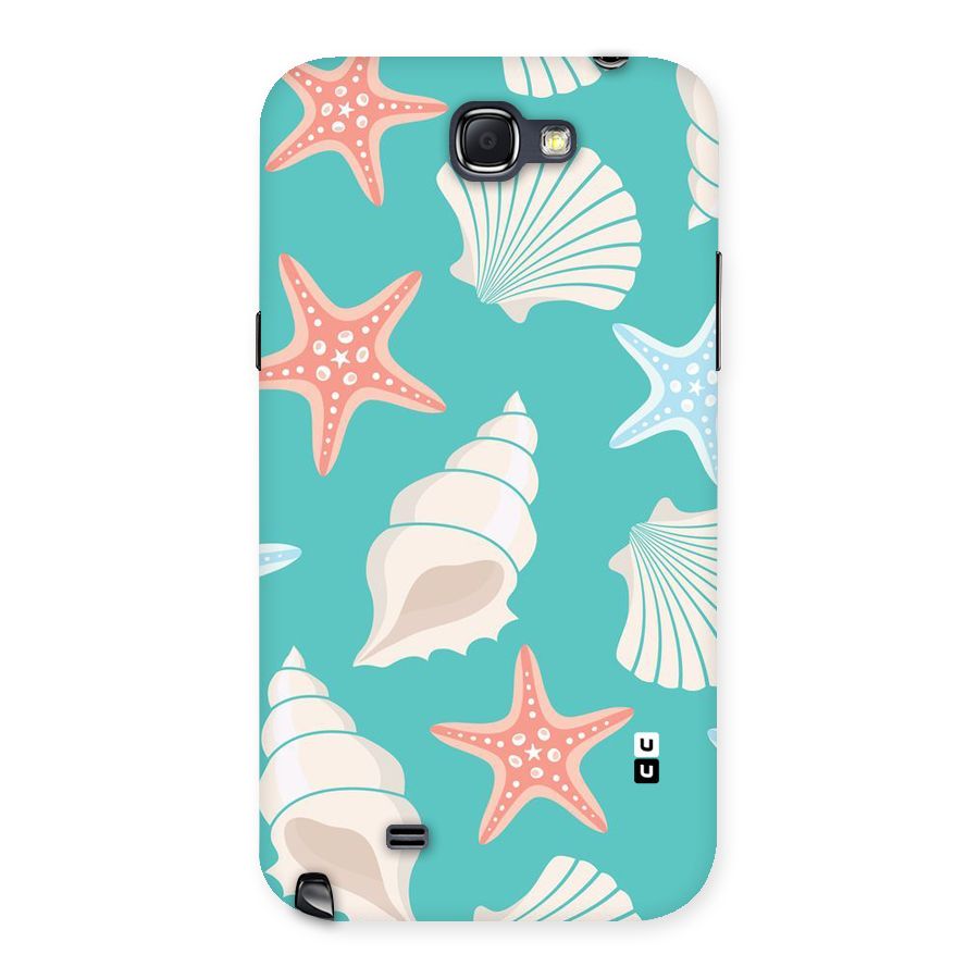 Starfish Sea Shell Back Case for Galaxy Note 2