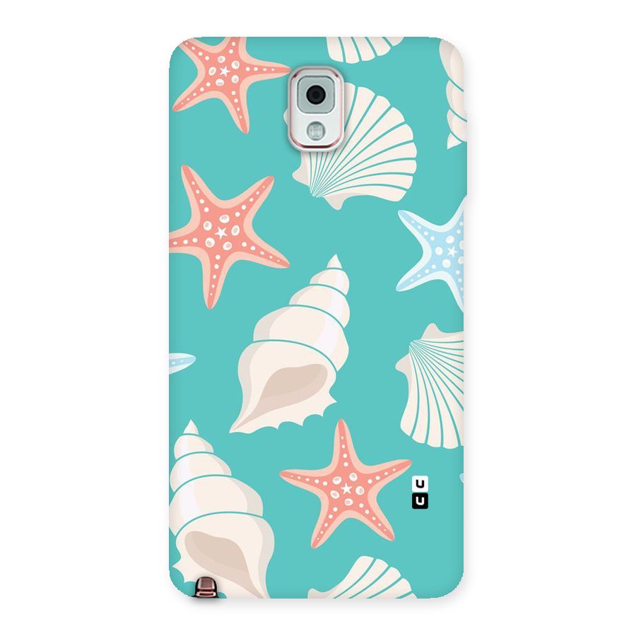 Starfish Sea Shell Back Case for Galaxy Note 3