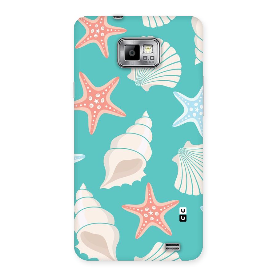 Starfish Sea Shell Back Case for Galaxy S2