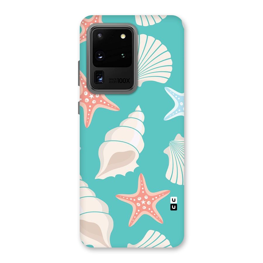Starfish Sea Shell Back Case for Galaxy S20 Ultra
