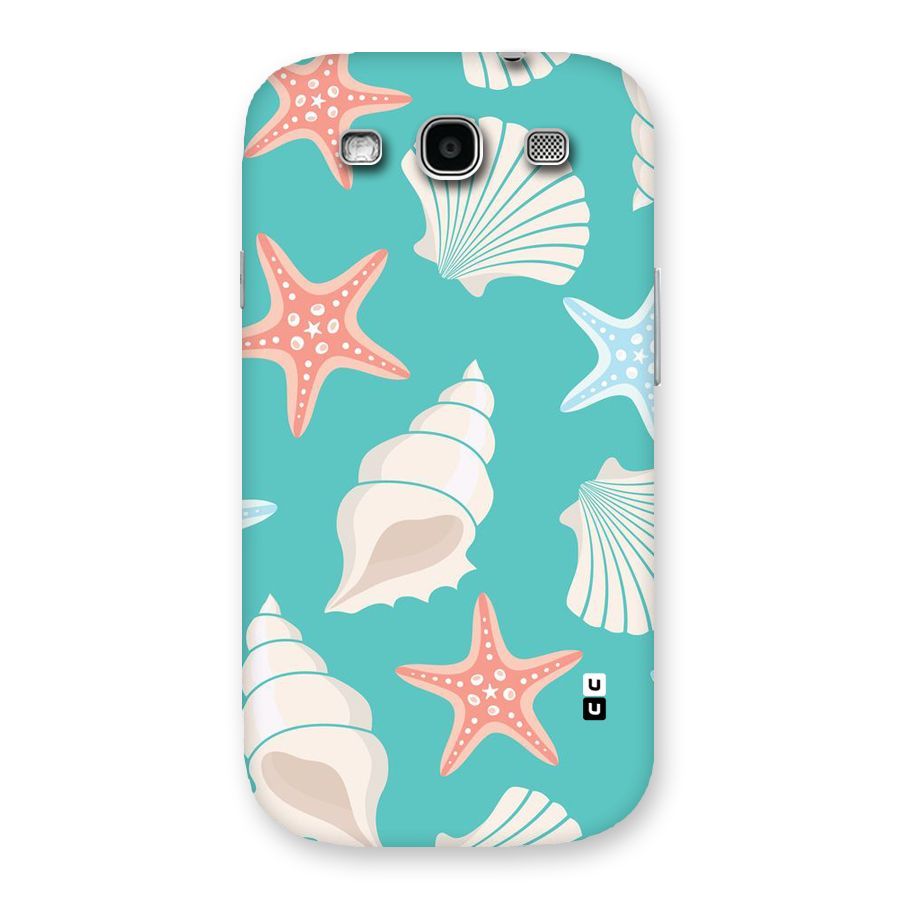 Starfish Sea Shell Back Case for Galaxy S3
