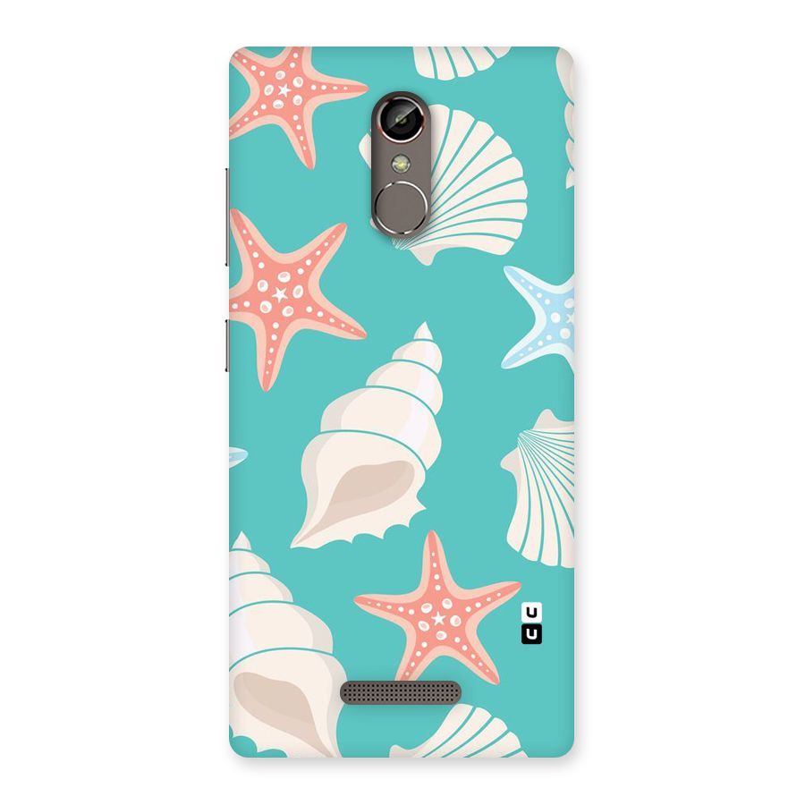 Starfish Sea Shell Back Case for Gionee S6s