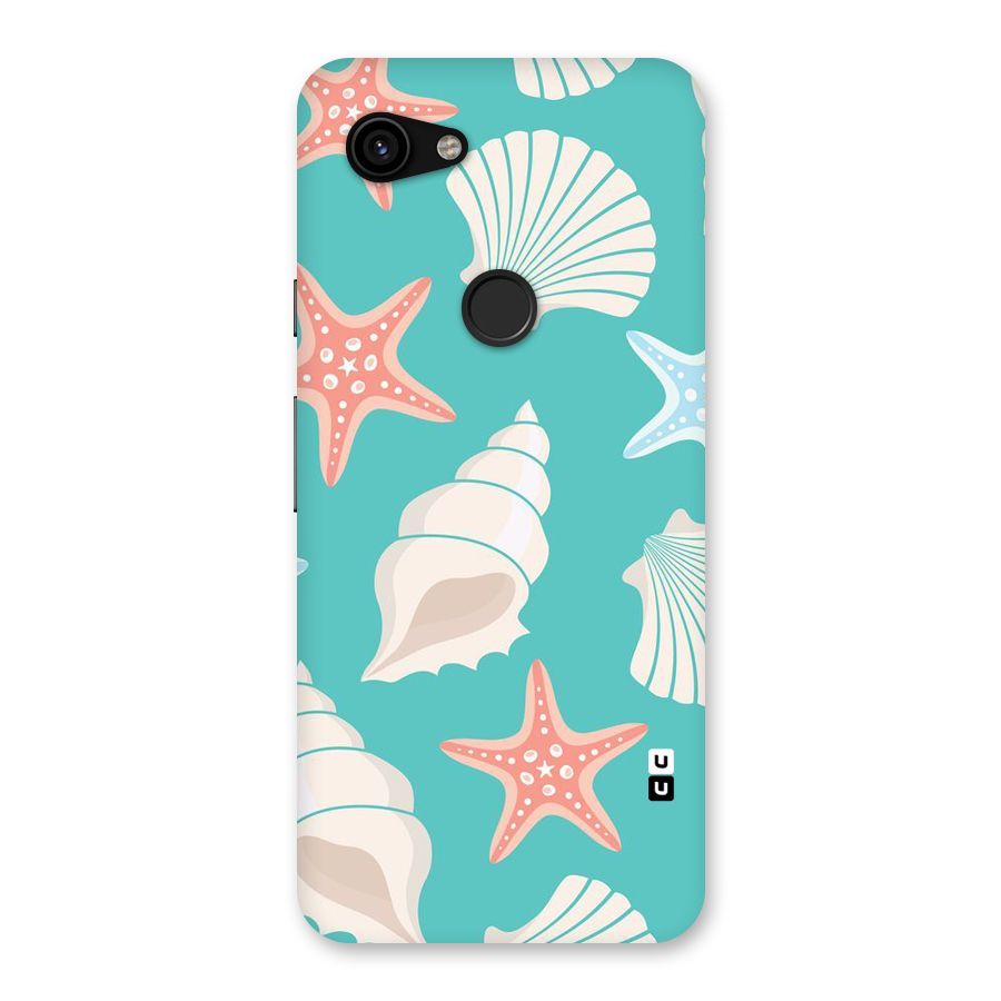 Starfish Sea Shell Back Case for Google Pixel 3a