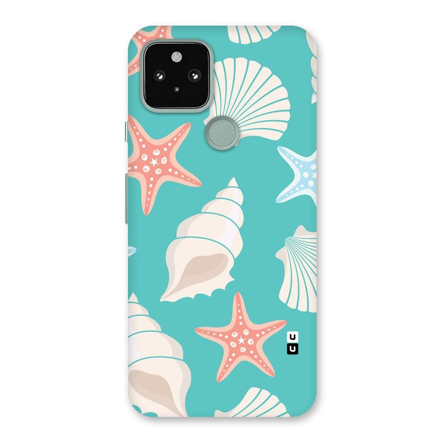 Starfish Sea Shell Back Case for Google Pixel 5