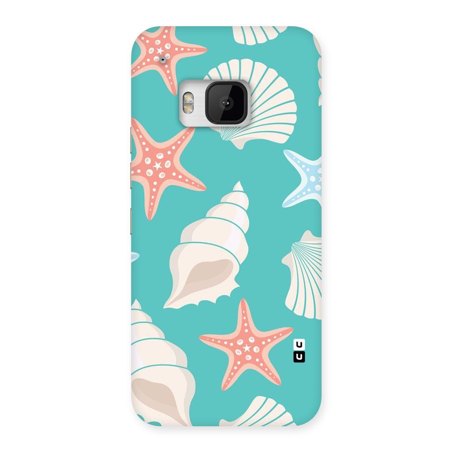 Starfish Sea Shell Back Case for HTC One M9