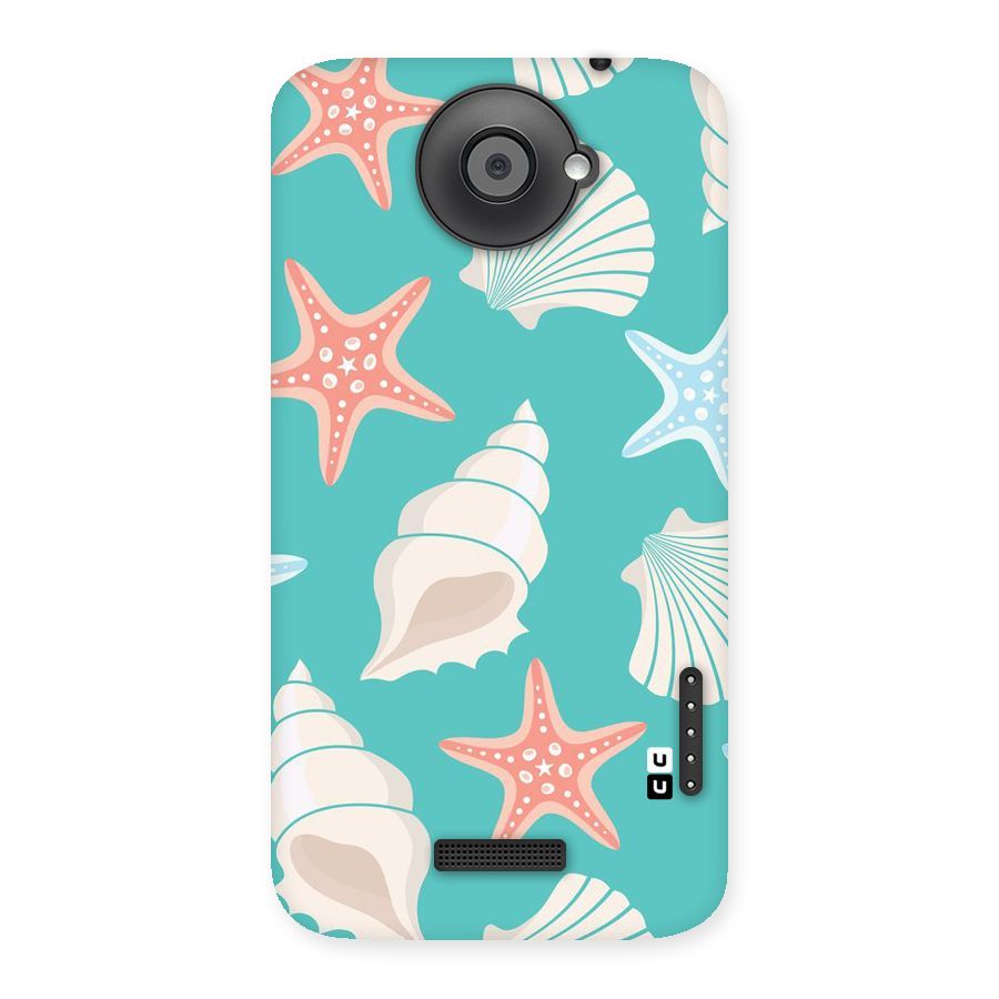 Starfish Sea Shell Back Case for HTC One X