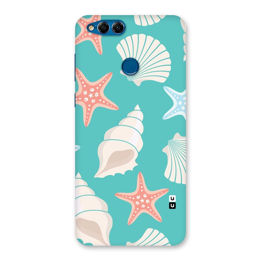 Starfish Sea Shell Back Case for Honor 7X
