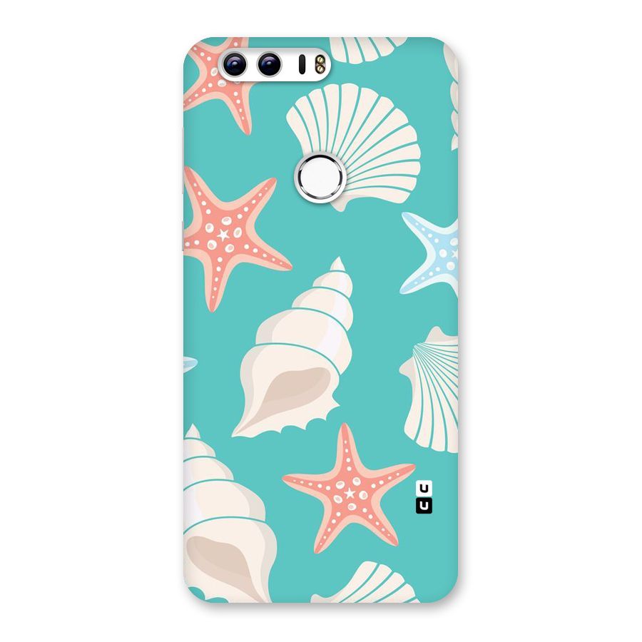 Starfish Sea Shell Back Case for Honor 8