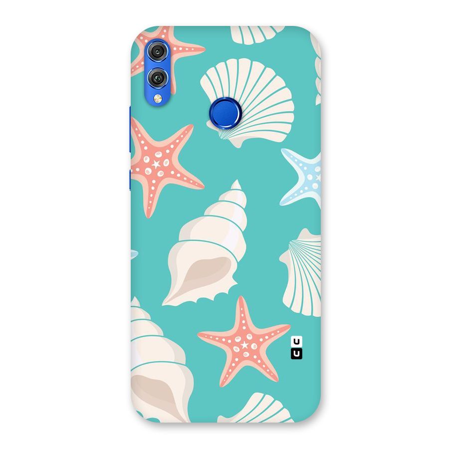 Starfish Sea Shell Back Case for Honor 8X