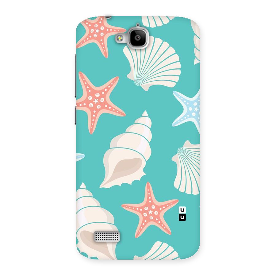 Starfish Sea Shell Back Case for Honor Holly