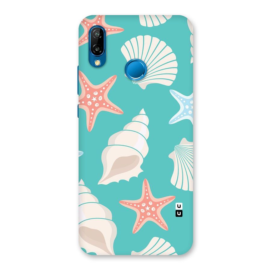 Starfish Sea Shell Back Case for Huawei P20 Lite
