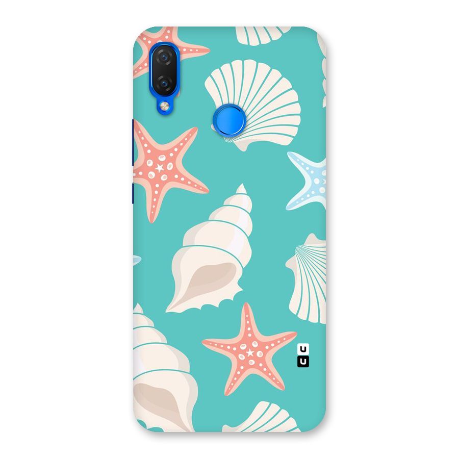 Starfish Sea Shell Back Case for Huawei P Smart+