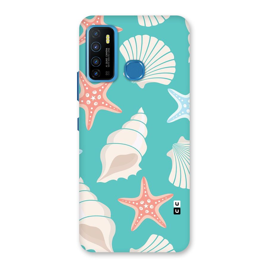 Starfish Sea Shell Back Case for Infinix Hot 9