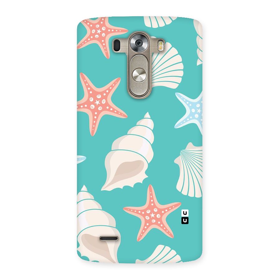 Starfish Sea Shell Back Case for LG G3