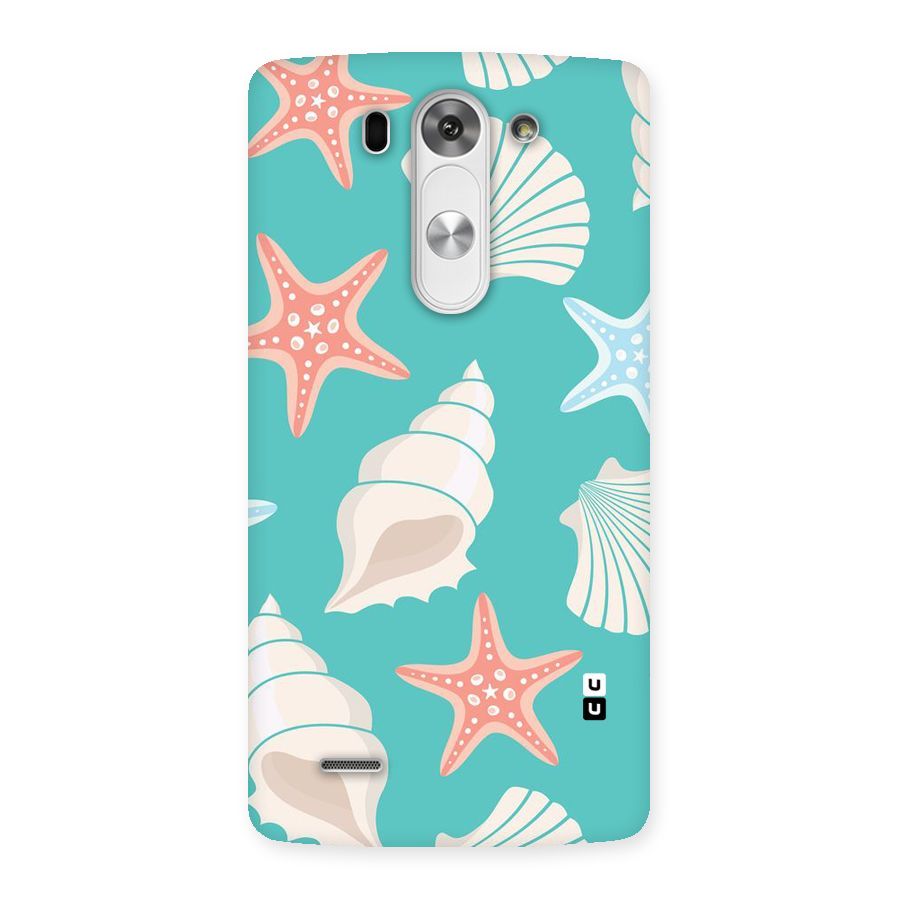Starfish Sea Shell Back Case for LG G3 Beat