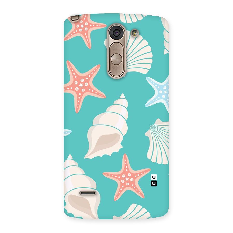 Starfish Sea Shell Back Case for LG G3 Stylus