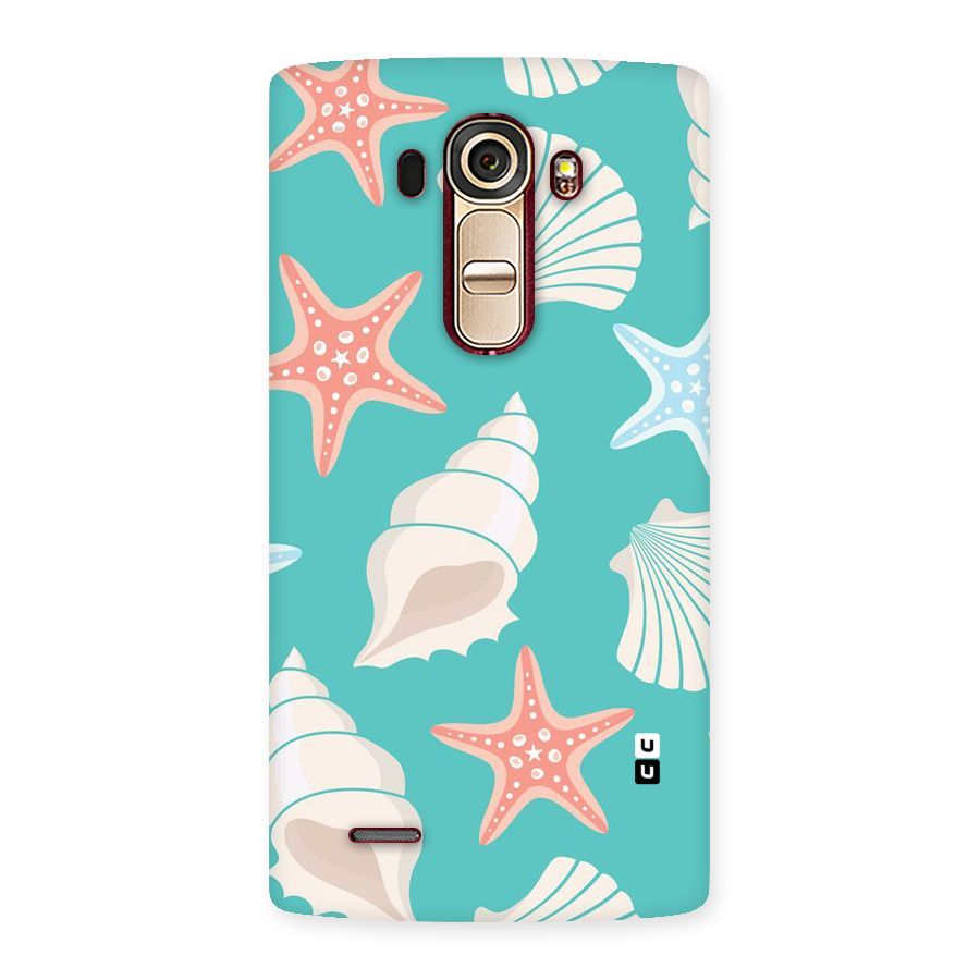 Starfish Sea Shell Back Case for LG G4