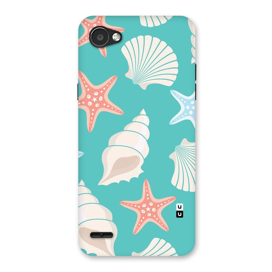 Starfish Sea Shell Back Case for LG Q6