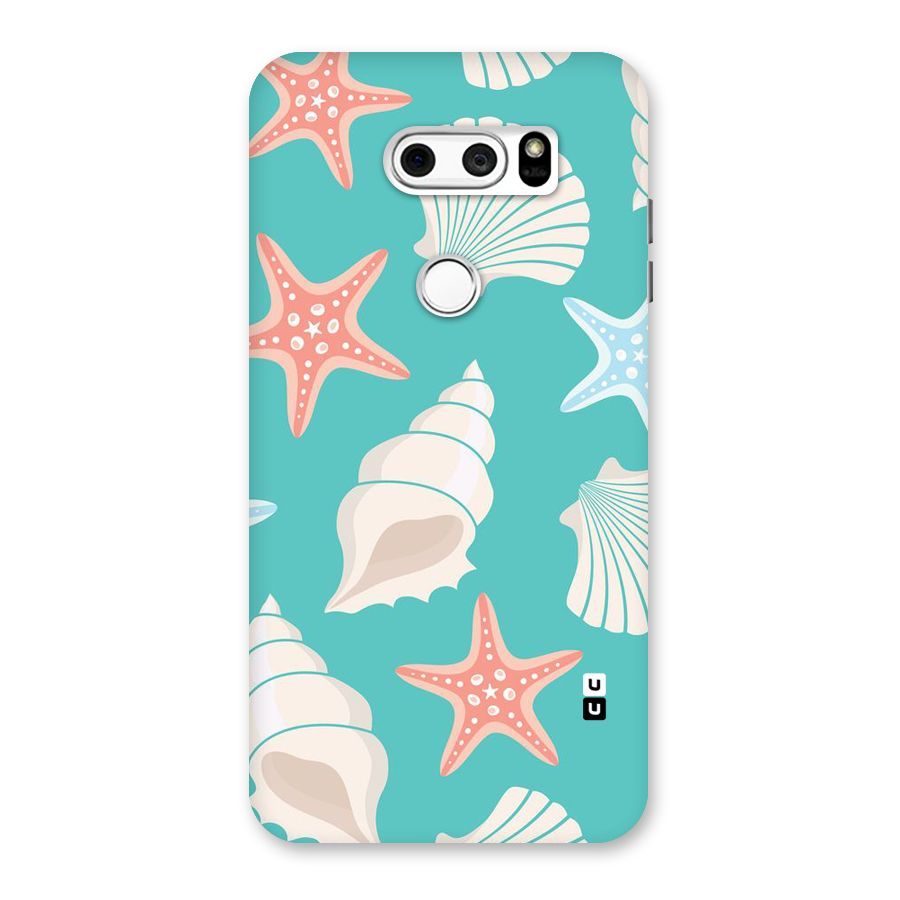 Starfish Sea Shell Back Case for LG V30
