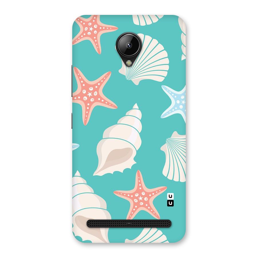 Starfish Sea Shell Back Case for Lenovo C2