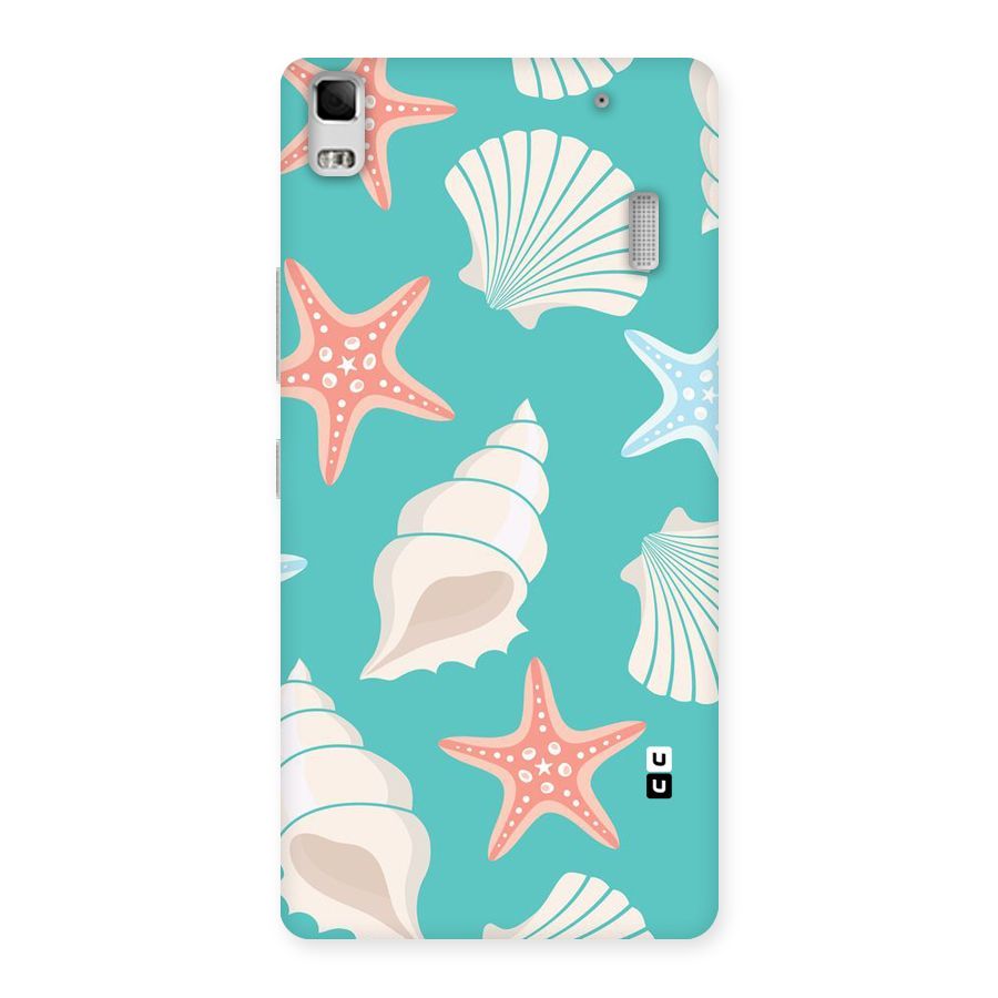 Starfish Sea Shell Back Case for Lenovo K3 Note