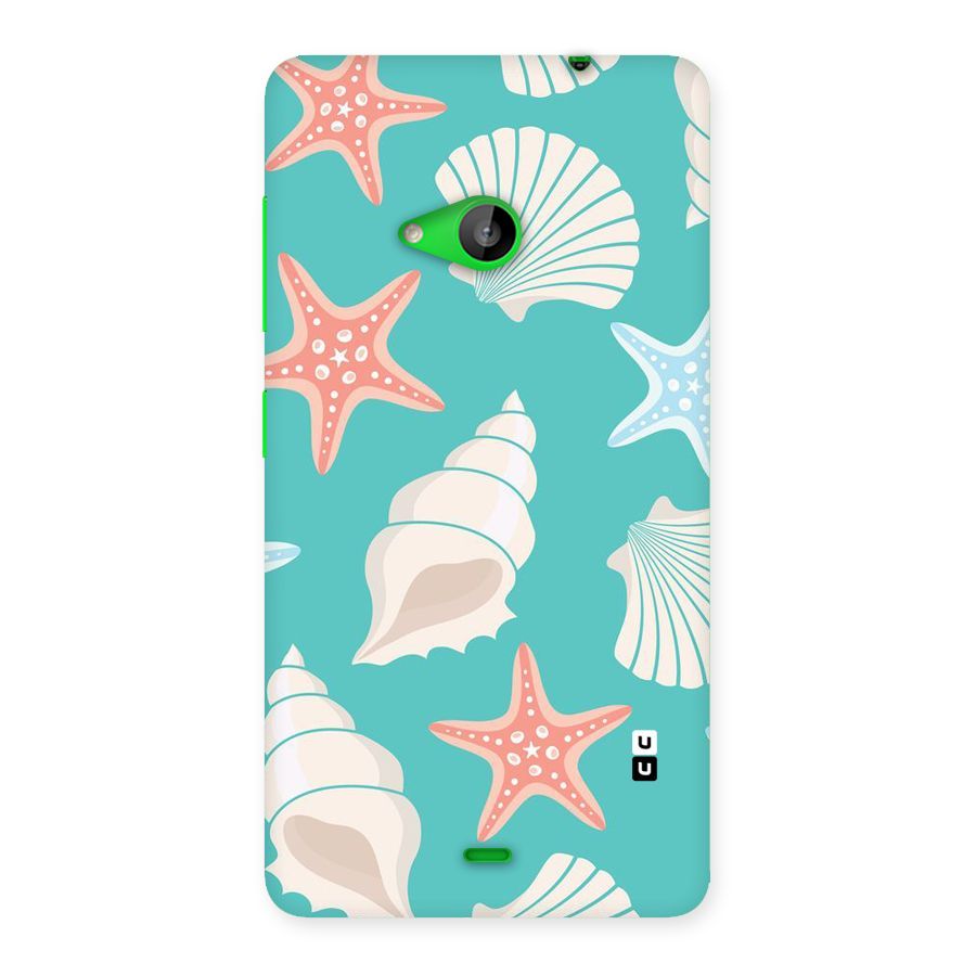 Starfish Sea Shell Back Case for Lumia 535