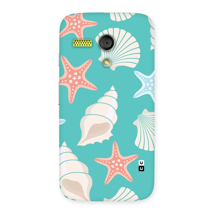 Starfish Sea Shell Back Case for Moto G