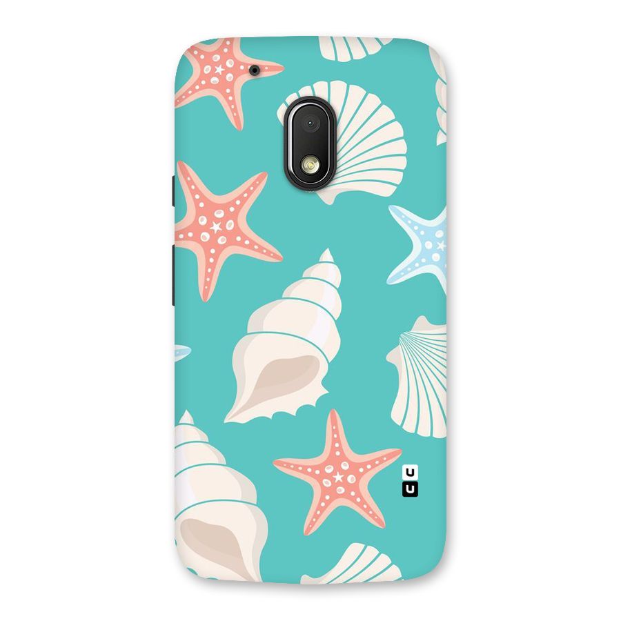 Starfish Sea Shell Back Case for Moto G4 Play