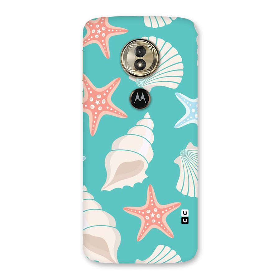 Starfish Sea Shell Back Case for Moto G6 Play