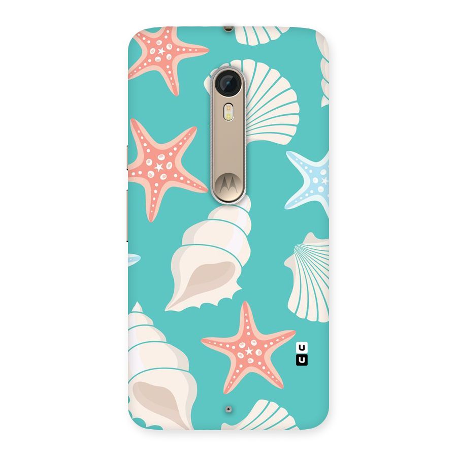 Starfish Sea Shell Back Case for Motorola Moto X Style