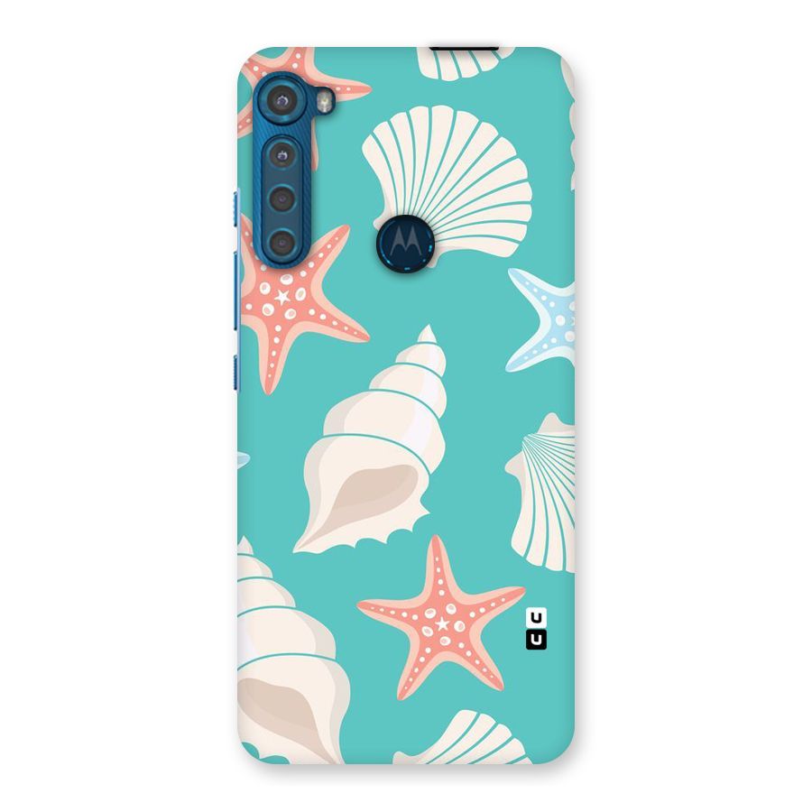 Starfish Sea Shell Back Case for Motorola One Fusion Plus