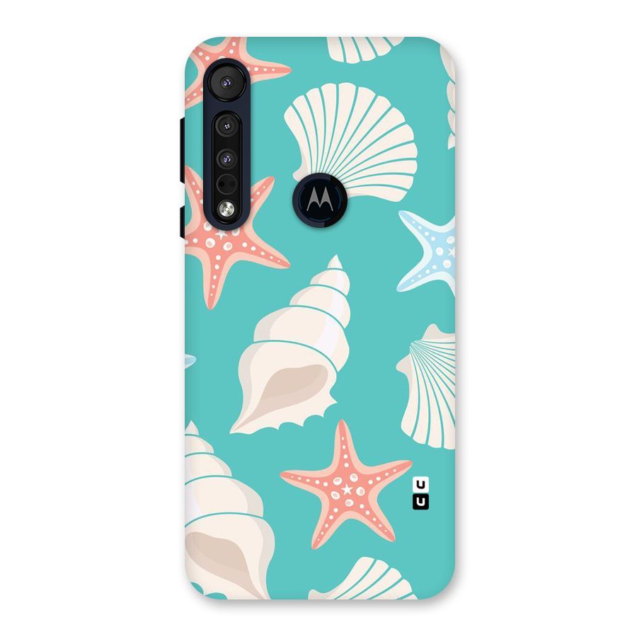 Starfish Sea Shell Back Case for Motorola One Macro