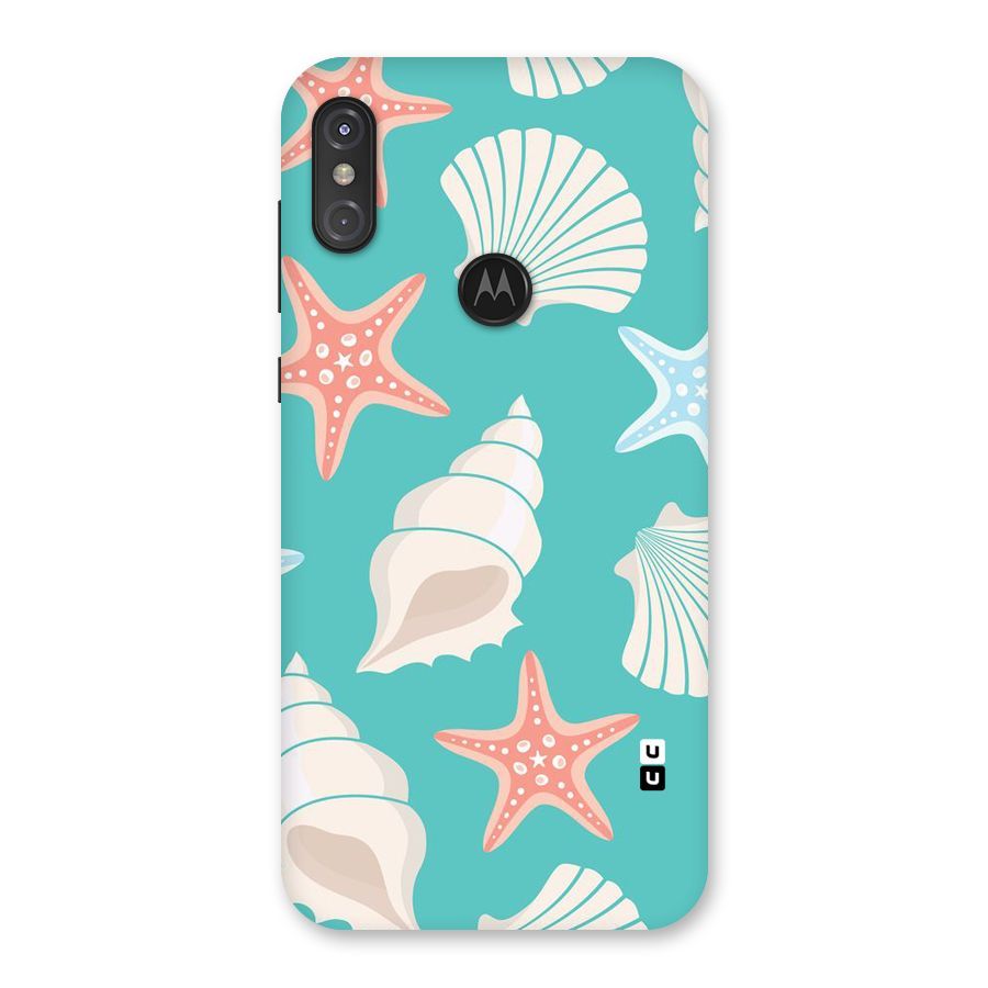 Starfish Sea Shell Back Case for Motorola One Power